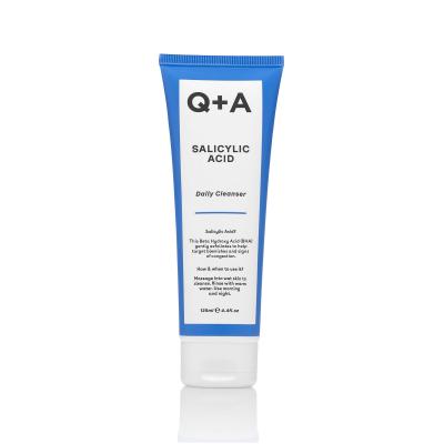 Q+A SALICYLIC ACID NÄOPUHASTUSVAHEND IGAPÄEVANE 125ML