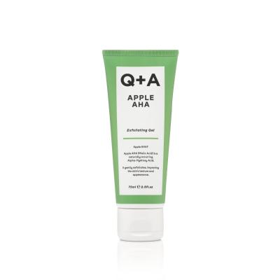 Q+A APPLE AHA GEEL KOORIV PUUVILJAHAPETEGA 75ML