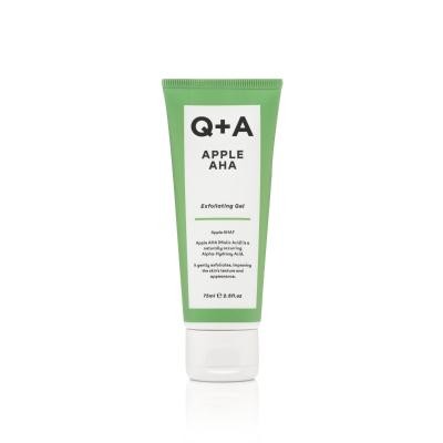 Q+A APPLE AHA GEEL KOORIV PUUVILJAHAPETEGA 75ML