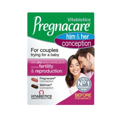 PREGNACARE HIM&HER CONCEPTION TBL N60