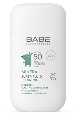 BABE PEDIATRIC SUPER FLUID EMULSIOON MINERAALNE SPF50 50ML