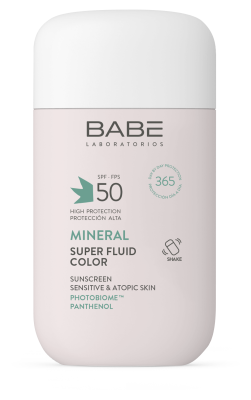 BABE SUPER FLUID EMULSIOON MINERAALNE SPF50 TOONIV 50ML