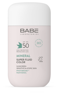 BABE SUPER FLUID EMULSIOON MINERAALNE SPF50 TOONIV 50ML