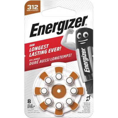 ENERGIZER KUULDEAPARAADI PATAREI ZINC AIR AZ312DP8 N8