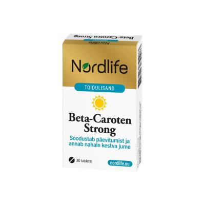 NORDLIFE BETA-CAROTEN STRONG TBL N30