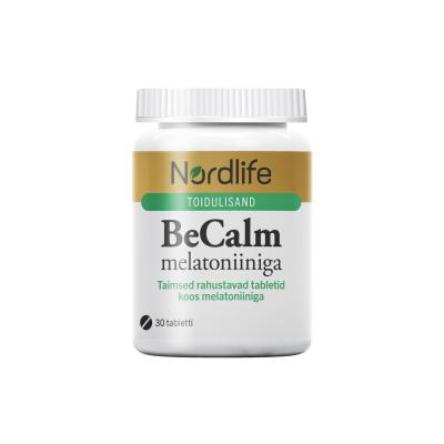 NORDLIFE BECALM TBL MELATONIINIGA N30