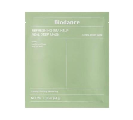 BIODANCE REFRESHING SEA KELP HÜDROGEELMASK RAHUSTAV 34G N1