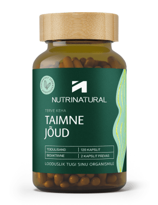 NUTRINATURAL TAIMNE JÕUD KAPSLID N120