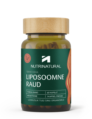 NUTRINATURAL LIPOSOOMNE RAUD KAPSLID N60