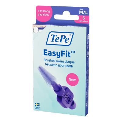 TEPE INTERDENTAALHARJAD EASYFIT M/L N6