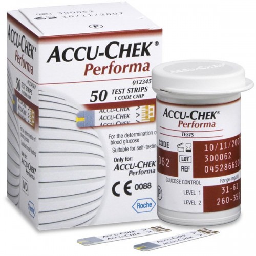TESTRIBAD ACCU-CHEK PERFORMA N50 (GLÜKOMEETRI)