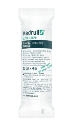 MEDRULL ULTRA-CREPP FIKSEERIV SIDE 10CMX4M ELASTNE