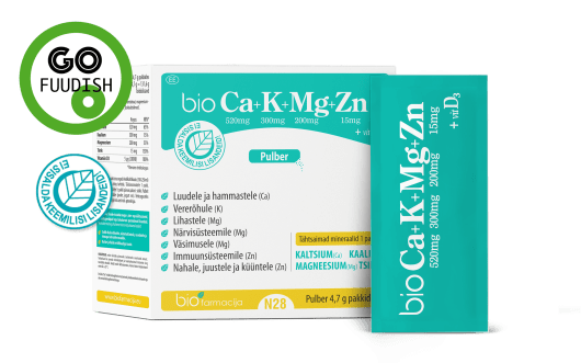 BIOCA+K+MG+ZN+VITAMIIN D3 PULBER N28