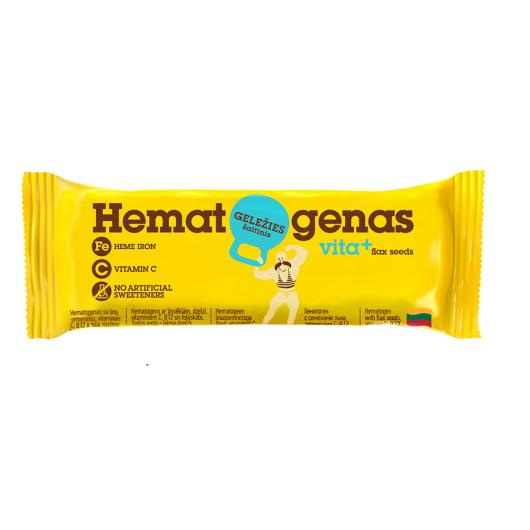 HEMATOGEEN LINASEEMNED + VITAMIINID 50G