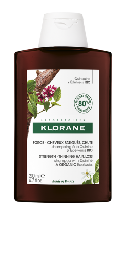 KLORANE SHAMPOON HINIINI JA EEDELVEISSI EKSTRAKTIGA 200ML