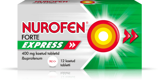 NUROFEN FORTE EXPRESS KAETUD TBL 400MG N12