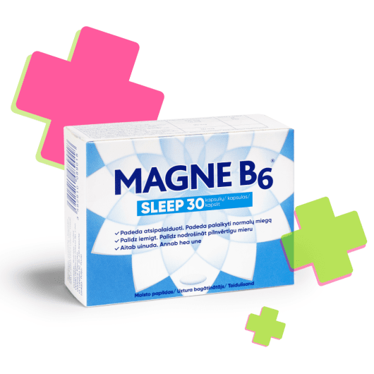 MAGNE B6 SLEEP KAPSLID N30