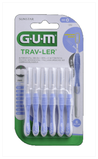 GUM HAMBAVAHEHARJAD TRAV-LER SILINDER 0,6MM HELE LILLA N6
