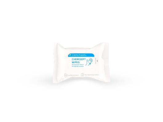 CHEMI-PHARM CHEMISEPT WIPES KÄTE ANTISEPTILISED SALVRÄTIKUD N24