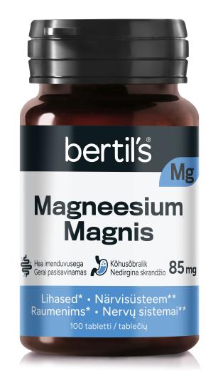 BERTILS MAGNEESIUM MAGNIS TBL 85MG N100