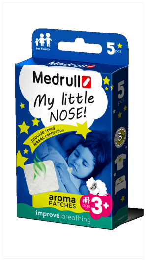 MEDRULL MY LITTLE NOSE AROOMIPLAASTER LASTELE 3A+ N5