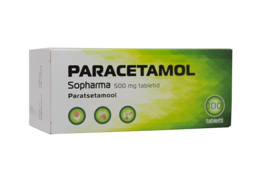 PARACETAMOL SOPHARMA TBL 500MG N100