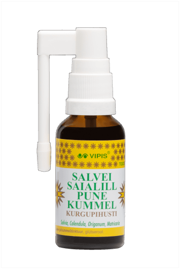 VIPIS SALVEI-SAIALILL-PUNE - KUMMEL KURGUPIHUSTI 30ML