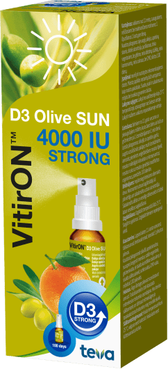 VITIRON VITAMIIN D OLIVE SUN SUUKAUDNE SPREI 4000IU 10ML