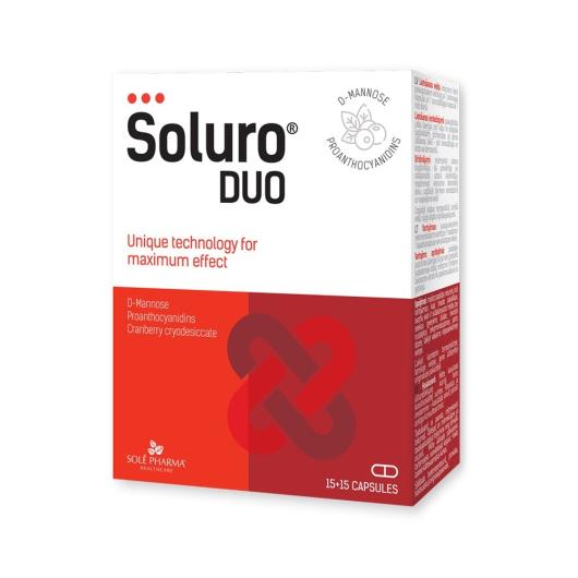 SOLE PHARMA SOLURO DUO KAPSLID N15+15