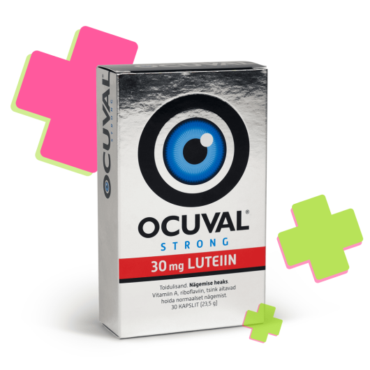 OCUVAL STRONG KAPSLID 30MG N30