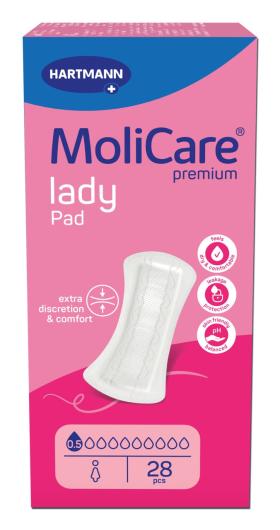 MOLICARE PAD LADY SIDE 0,5 TILKA (70ml) N28