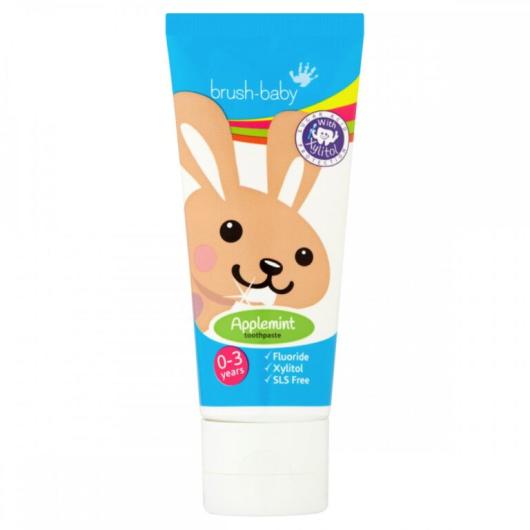 BRUSH-BABY HAMBAPASTA APPLEMINT LASTELE (0-3A) 50ML