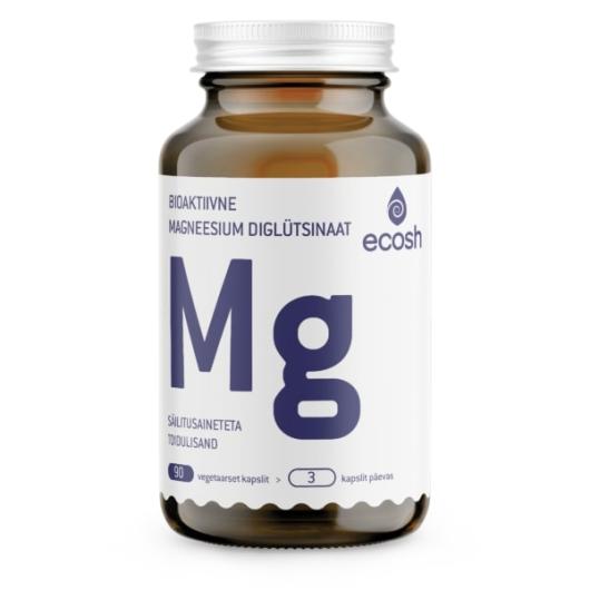 ECOSH BIOAKTIIVNE MAGNEESIUM DIGLÜTSINAAT KAPSLID N90