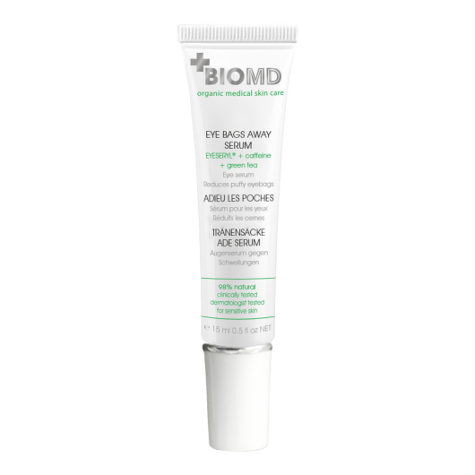 BIOMD EYE BAGS AWAY SEERUM SILMAALUSTE TURSETE VASTU 15ML