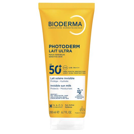 BIODERMA PHOTODERM LAIT ULTRA PÄIKESEKAITSEPIIM SPF50+ 200ML