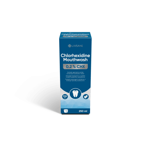 LIVSANE SUUVESI CHLORHEXIDINE 0,2% 250ML