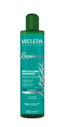 WELEDA ROSMARIINI SHAMPOON TAASELUSTAV 250ML