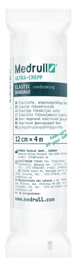 MEDRULL ULTRA-CREPP FIKSEERIV SIDE 12CMX4M ELASTNE (DE)
