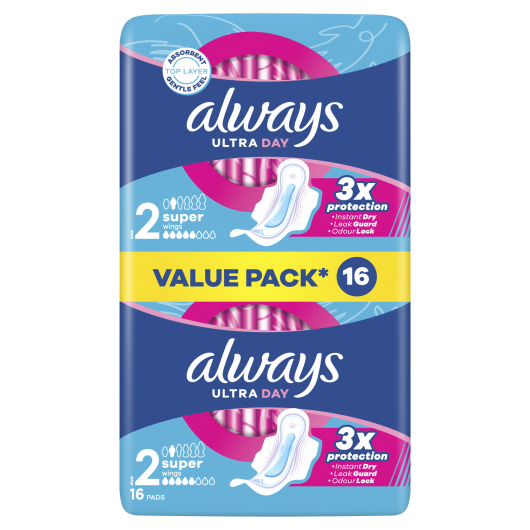 ALWAYS ULTRA HÜGIEENILINE SIDE SUPER PLUS N16
