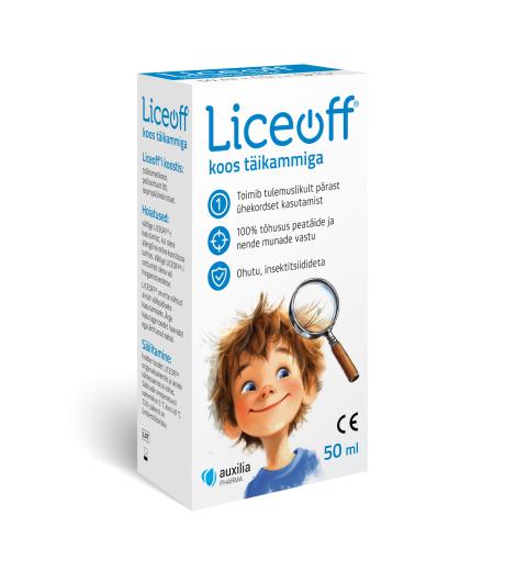 LICEOFF SPREI PEATÄIDELE/TINGUDELE TÄIKAMMIGA 50ML