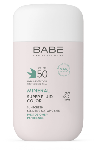 BABE SUPER FLUID EMULSIOON MINERAALNE SPF50 TOONIV 50ML