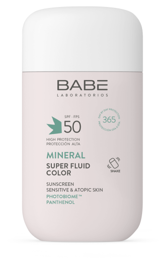BABE SUPER FLUID EMULSIOON MINERAALNE SPF50 TOONIV 50ML
