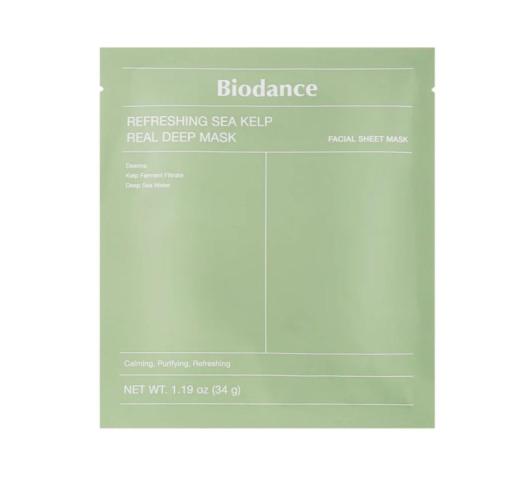 BIODANCE REFRESHING SEA KELP HÜDROGEELMASK RAHUSTAV 34G N1