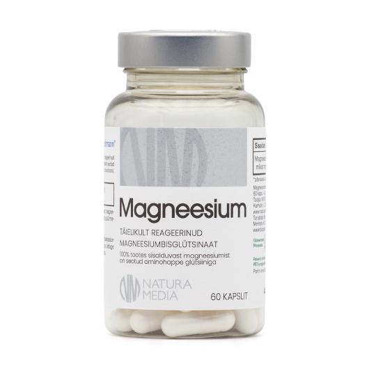NM MAGNEESIUMBISGLÜTSINAAT 100% KAPSLID N60