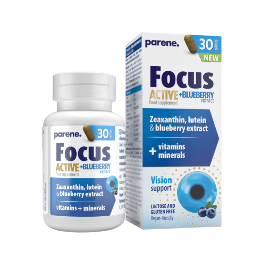 PARENE FOCUS ACTIVE+ VITAMIINID SILMADELE TBL N30