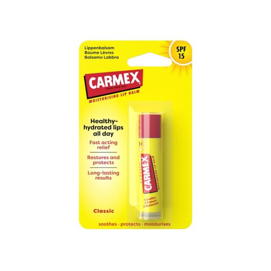 CARMEX HUULEPALSAM KLASSIKALINE SPF15 4,25G