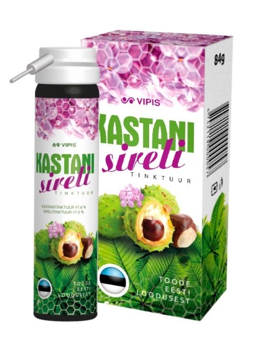VIPIS KASTANI-SIRELI TINKTUUR AEROSOOL 84G