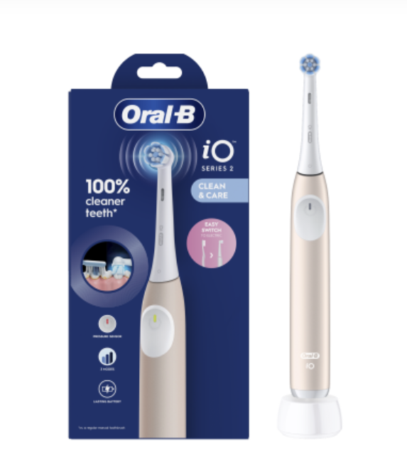 ORAL-B ELEKTRILINE HAMBAHARI IO2 CALM PINK