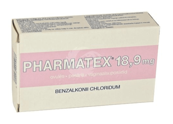 PHARMATEX VAGINAALNE SUPOSIID18.9MG N10