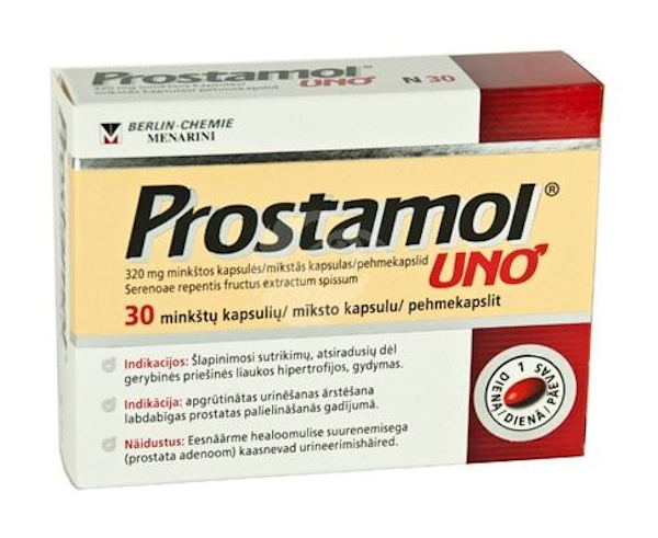 PROSTAMOL UNO PEHMEKAPSEL 320MG N30